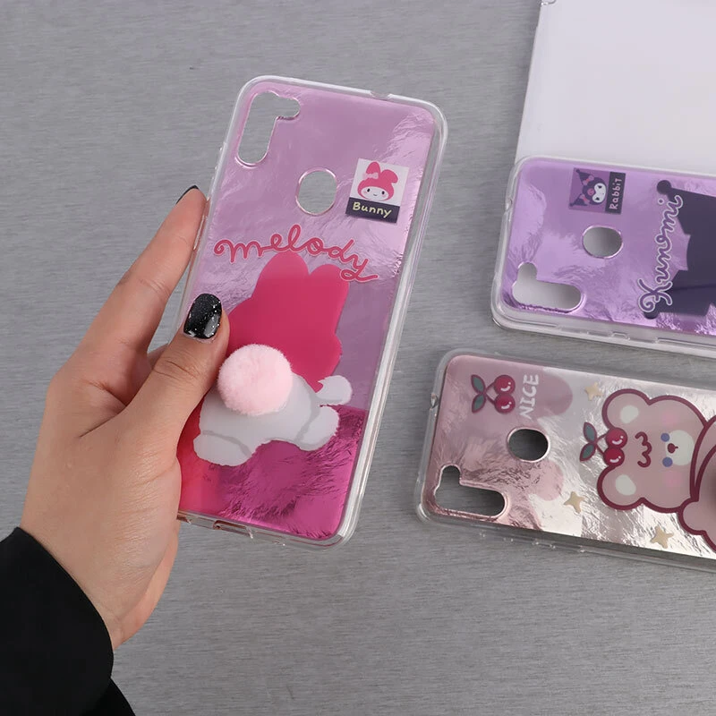 قاب هولوگرامی براش سامسونگ Galaxy A11 / M11 عروسکی دم پشمالو