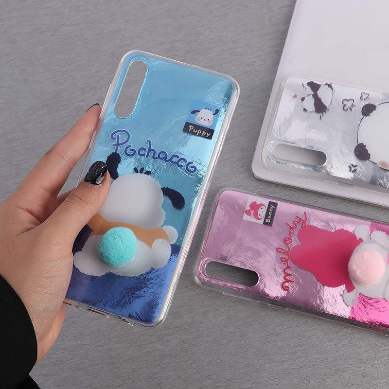 قاب هولوگرامی سامسونگ Galaxy A30s / A50 / A50s عروسکی دم پشمالو