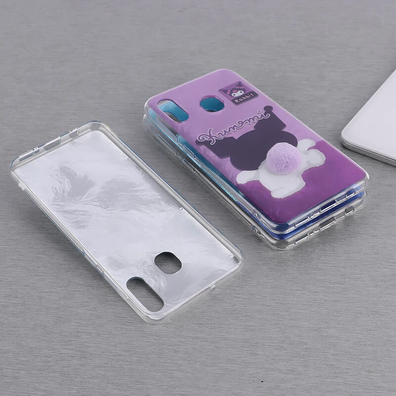 قاب هولوگرامی براش سامسونگ Galaxy A20 / A30 عروسکی دم پشمالو