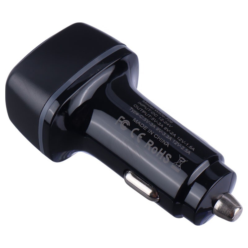 شارژر فندکی فست شارژ WKN-706 3.3A QC4.0 PD 30W