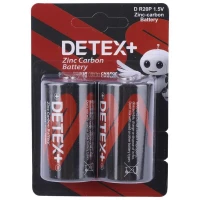 باتری دوتایی بزرگ Detex+ R20P 1.5V D