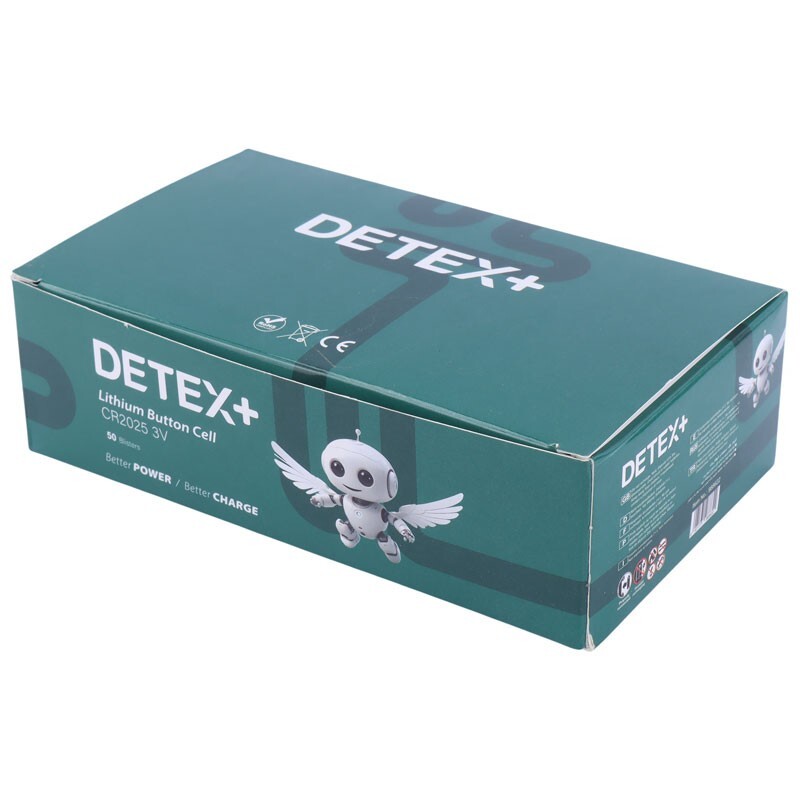 باتری سکه ای Detex+ CR2025