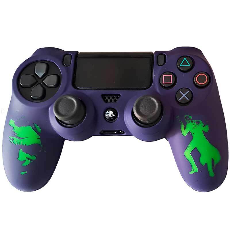 روکش دسته بازی PS4 طرح Joker زمینه بنفش