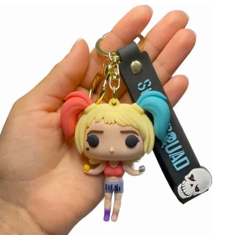 جاکلیدی سیلیکونی طرح هارلی کویین Harley Quinn Sucide Squad