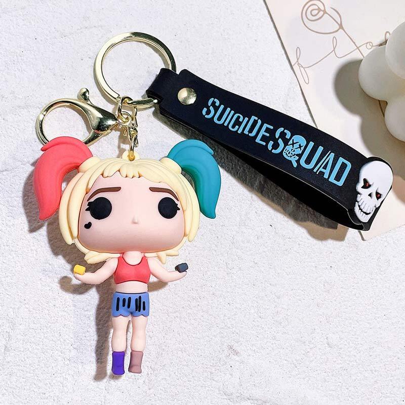 جاکلیدی سیلیکونی طرح هارلی کویین Harley Quinn Sucide Squad