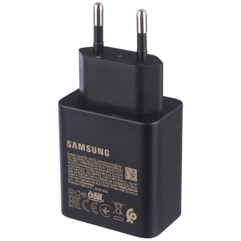 شارژر دیواری 45 وات سامسونگ EP-T4510 PD 3A