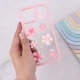 قاب اکلیلی آیفون iPhone 13 Pro Max نرگس صورتی برجسته