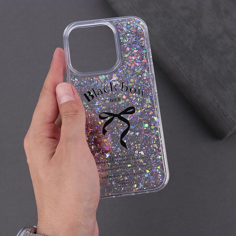 قاب اکلیلی Black Bow Nice آیفون iPhone 16 Pro