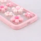 قاب اکلیلی آیفون iPhone 12 / 12 Pro نرگس صورتی برجسته