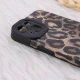 قاب کبریتی آیفون iPhone 13 طرح پلنگی محافظ لنزدار برجسته