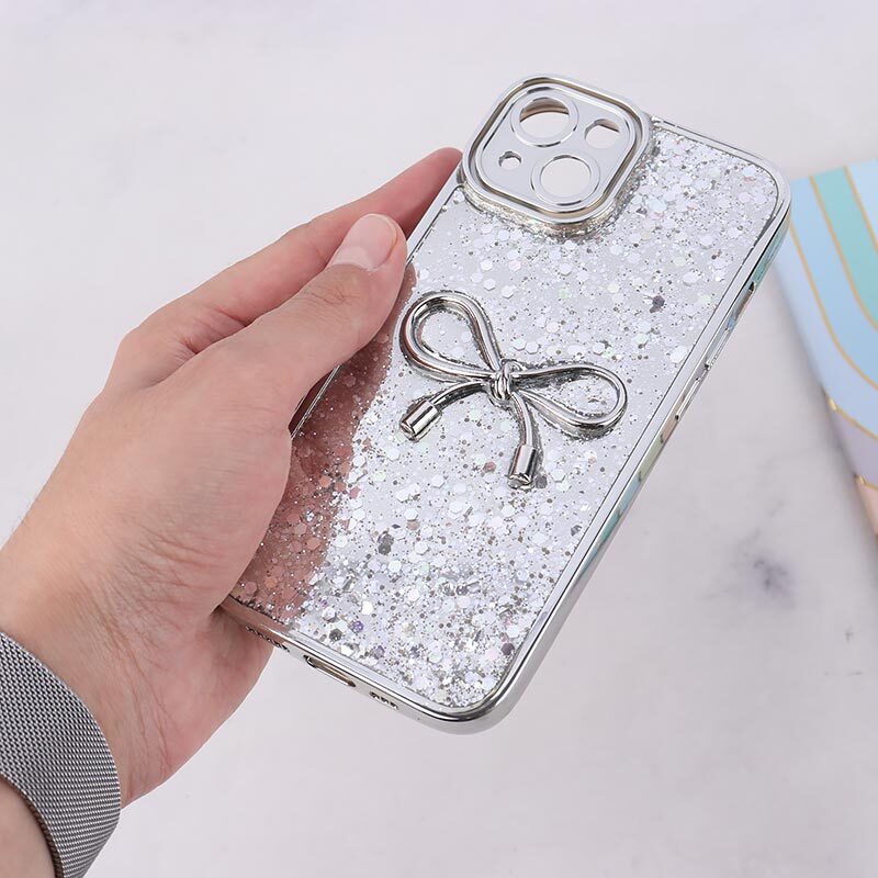قاب پولکی آیفون iPhone 13 طرح پاپیون محافظ لنزدار