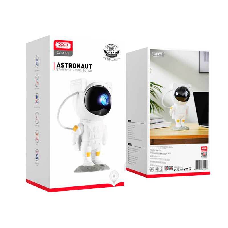 چراغ رقص نور گردان کهکشانی طرح آدم فضایی XO XO-CF1 + ریموت کنترل
