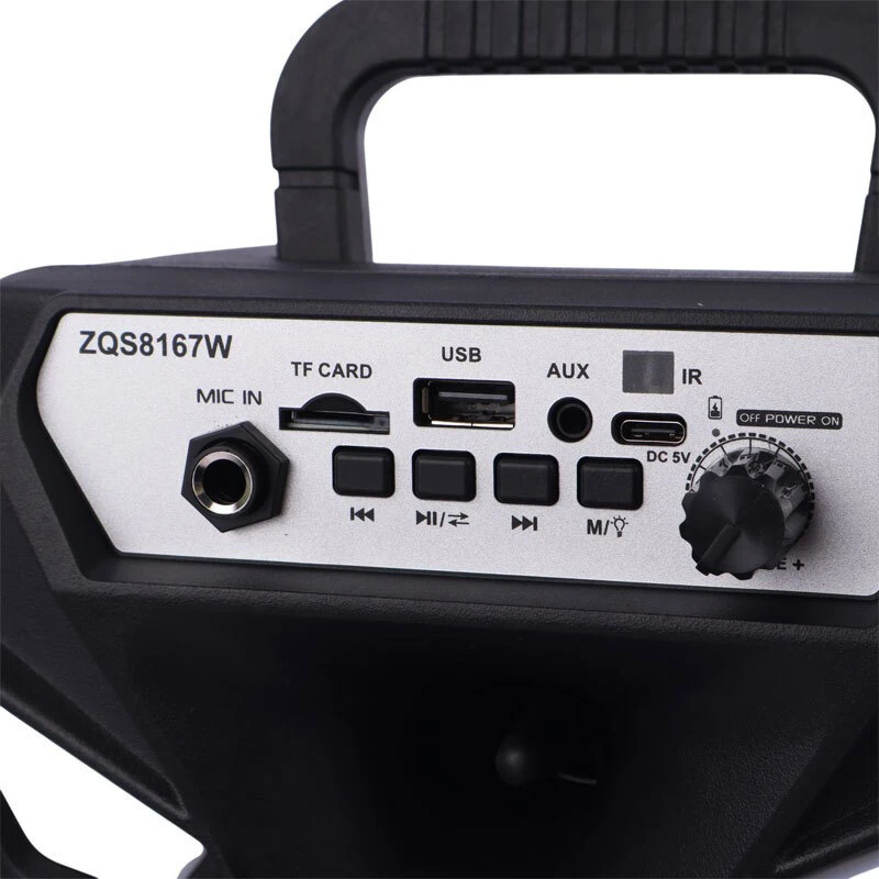 اسپیکر بلوتوثی سینگ ای ZQS8167W + میکروفون و ریموت کنترل