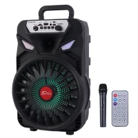 اسپیکر بلوتوثی سینگ ای ZQS8167W + میکروفون و ریموت کنترل