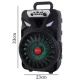 اسپیکر بلوتوثی سینگ ای ZQS8167W + میکروفون و ریموت کنترل
