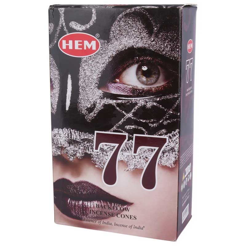 عود مخروطی هفتاد و هفت HEM بسته 10 عددی
