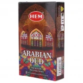 عود مخروطی عربین عود HEM بسته 10 عددی