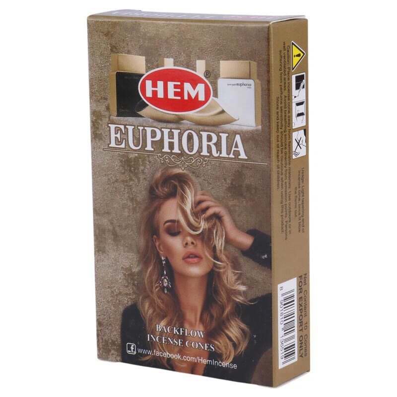 عود مخروطی ایفوریا HEM بسته 10 عددی