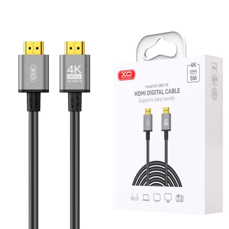 کابل HDMI 4K ایکس او XO-GB017B طول 5 متر