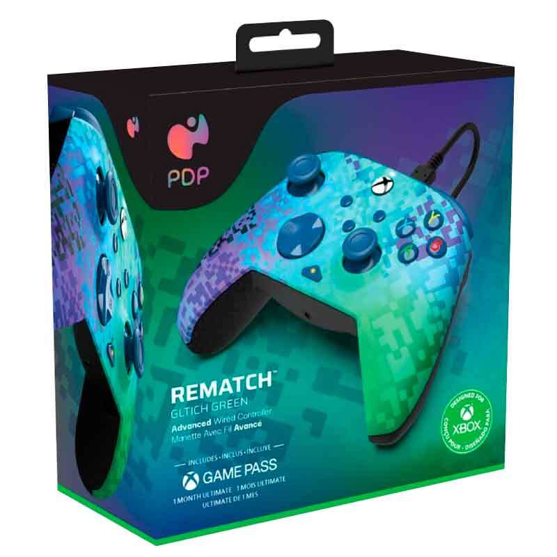 دسته بازی PDP Rematch Glitch Green XBOX Series X/S / PC