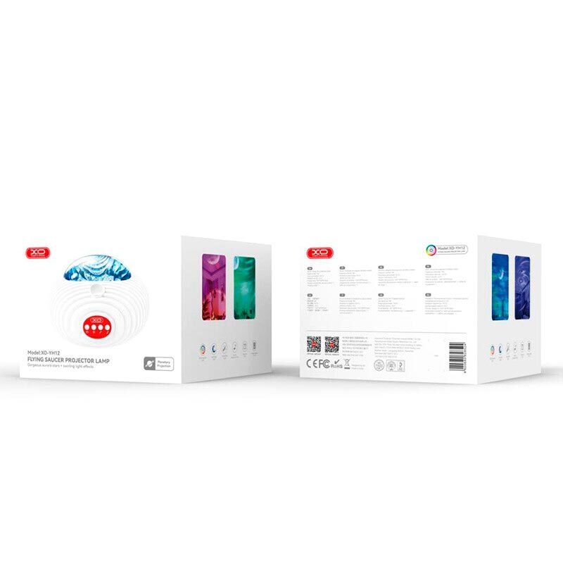 چراغ رقص نور اسپیکر دار بلوتوثی XO XO-YH12 + ریموت کنترل