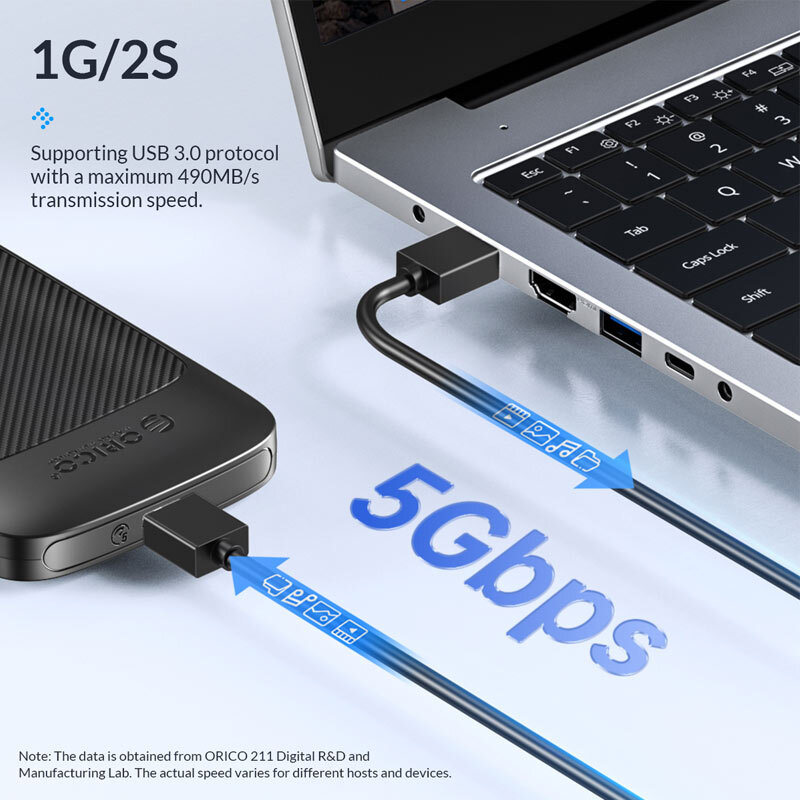 باکس هارد 2.5 اینچی HDD/SSD اوریکو 2020U3-V1