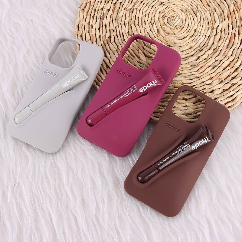 قاب سیلیکونی ژله ای Rhode با Lipglass