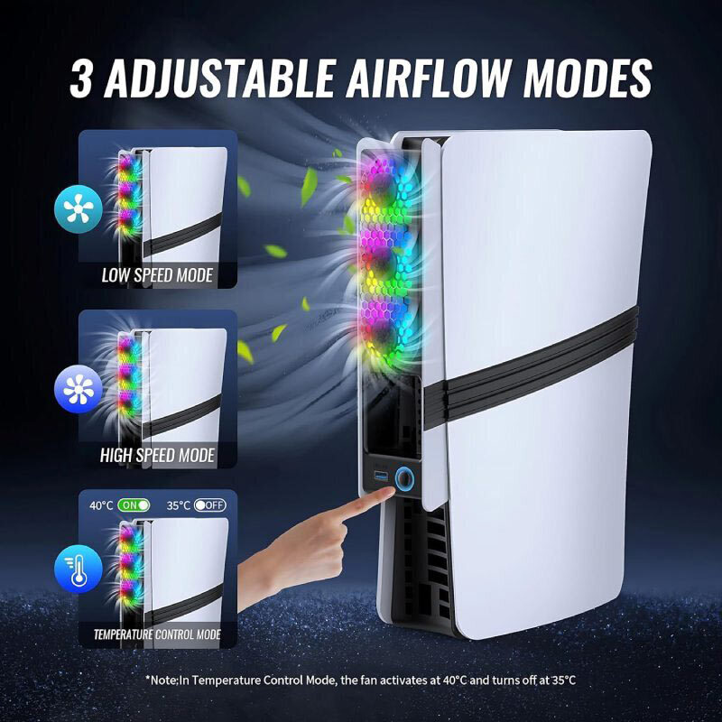 فن خنک کننده PS5 Pro / Slim جی‌ وای‌ اس JYS-P5228-V6