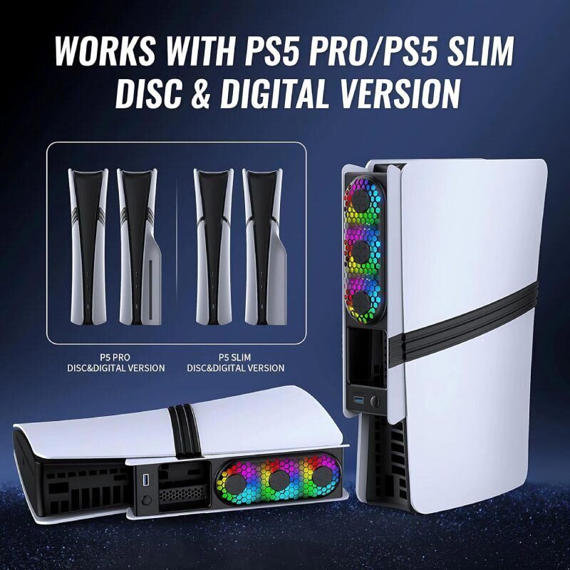 فن خنک کننده PS5 Pro / Slim جی‌ وای‌ اس JYS-P5228-V6