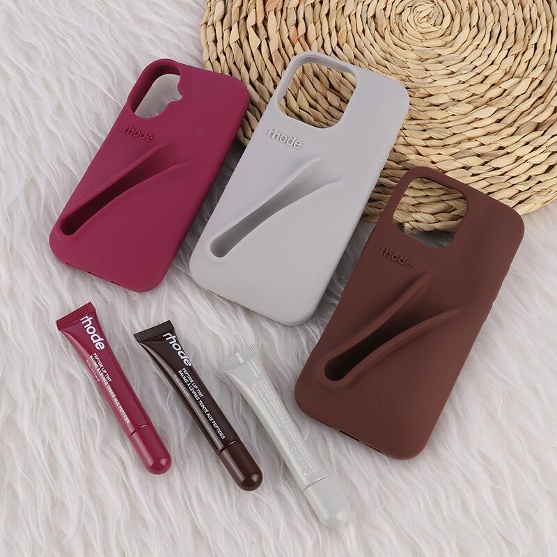 قاب سیلیکونی ژله ای Rhode با Lipglass