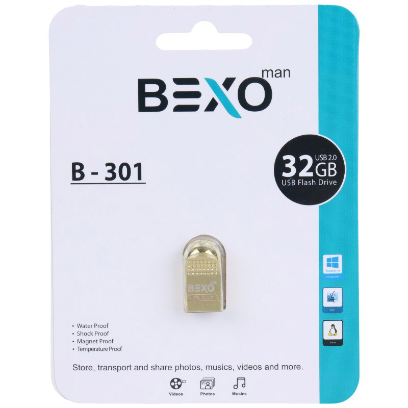 فلش 32 گیگ بکسومن Bexoman B-301