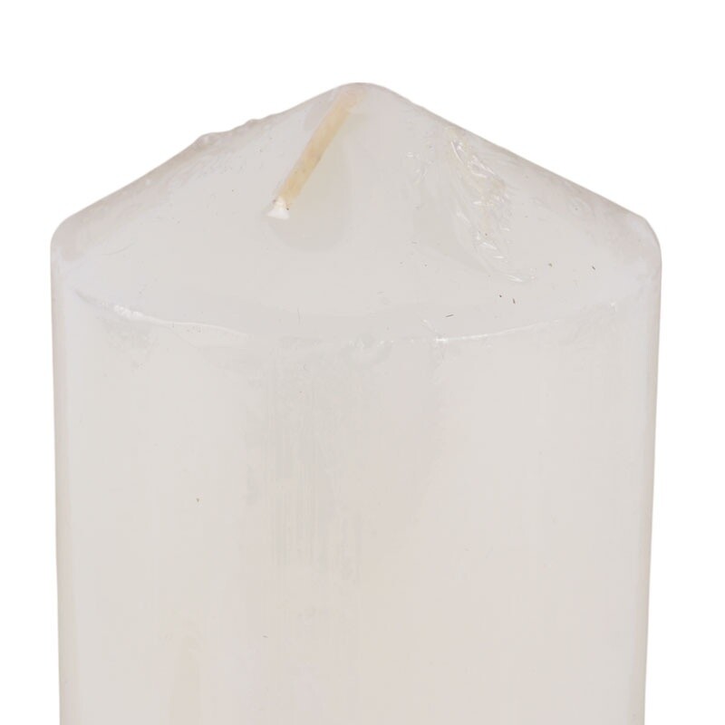 شمع استوانه ای سر کونیک آنتیک قطر 7.5 سانتی متر سایز 5