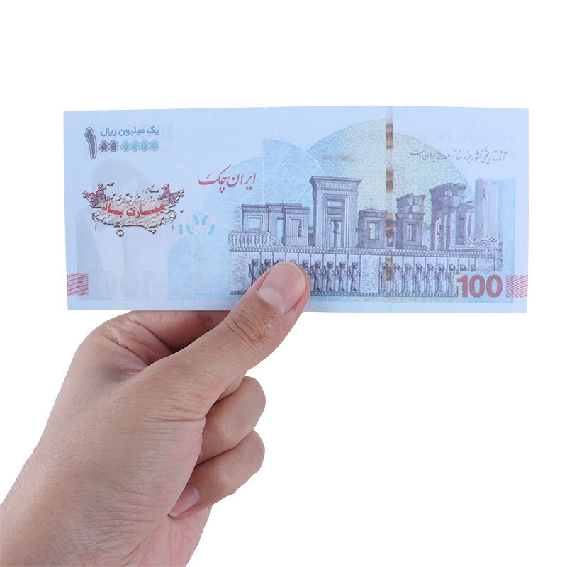 اسکناس تزئینی 100 هزار تومانی بسته 500 عددی