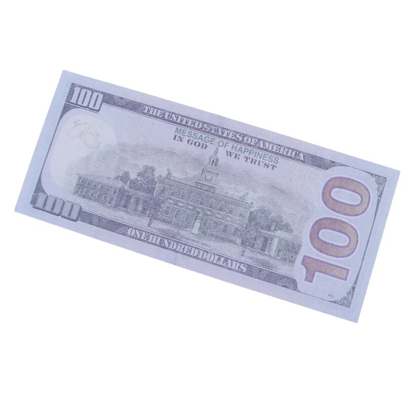 اسکناس تزئینی 100 دلاری بسته 500 عددی