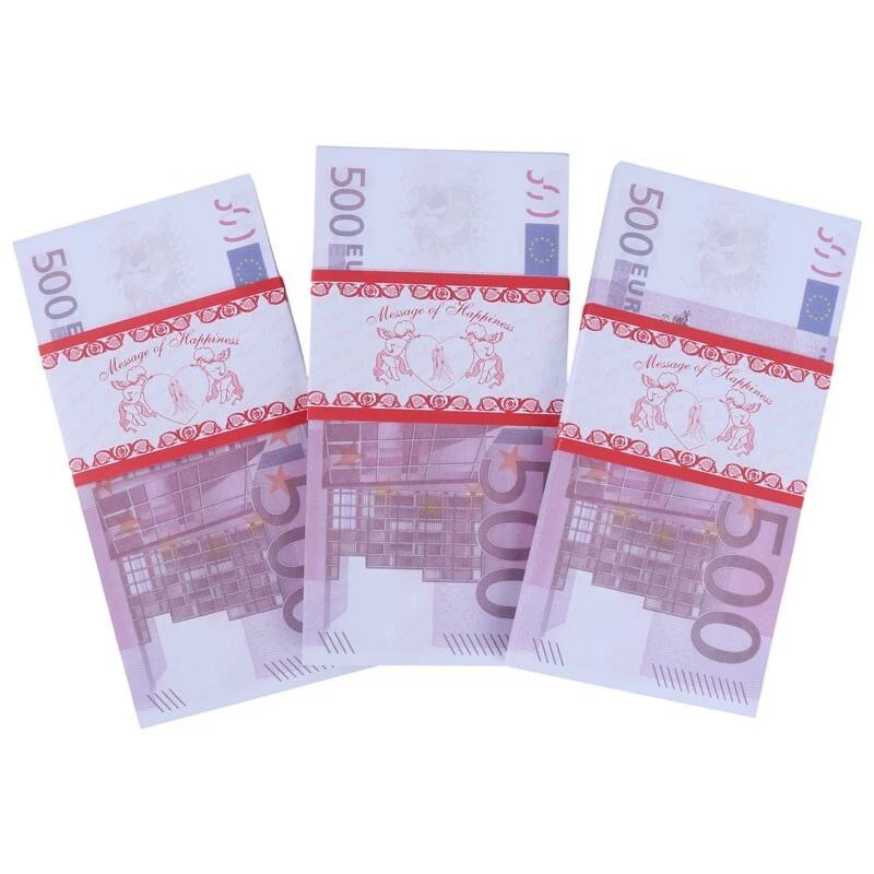 اسکناس تزئینی 500 یورویی بسته 500 عددی