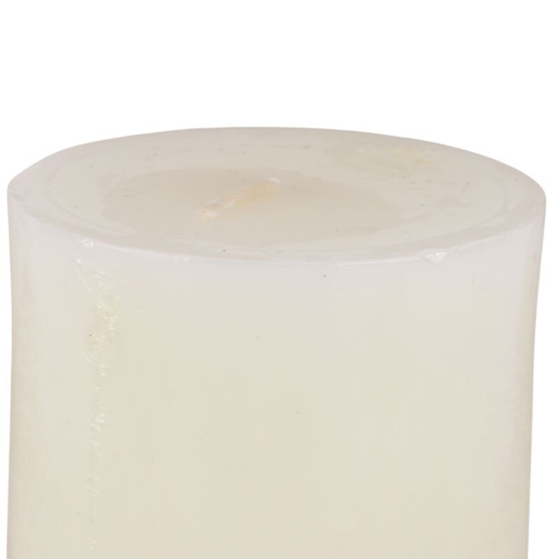 شمع استوانه ای سر صاف آنتیک قطر 7.5 سانتی متر سایز 3