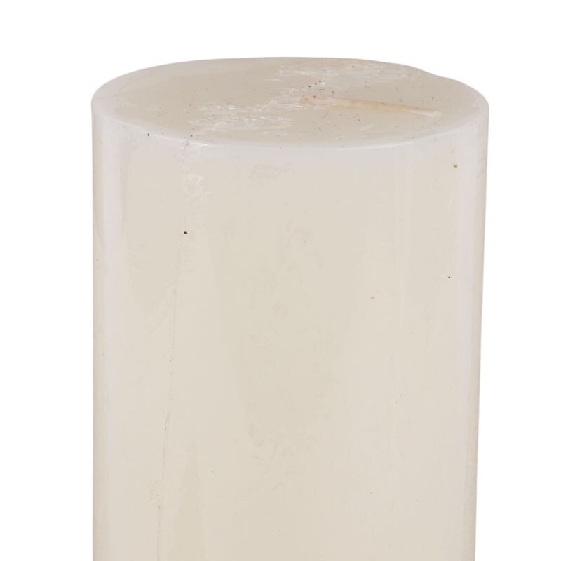 شمع استوانه ای سر صاف آنتیک قطر 7.5 سانتی متر سایز 5