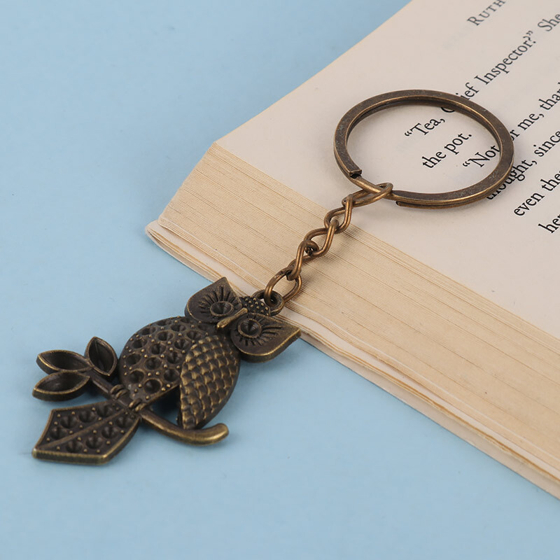 جاکلیدی برنزی طرح جغد