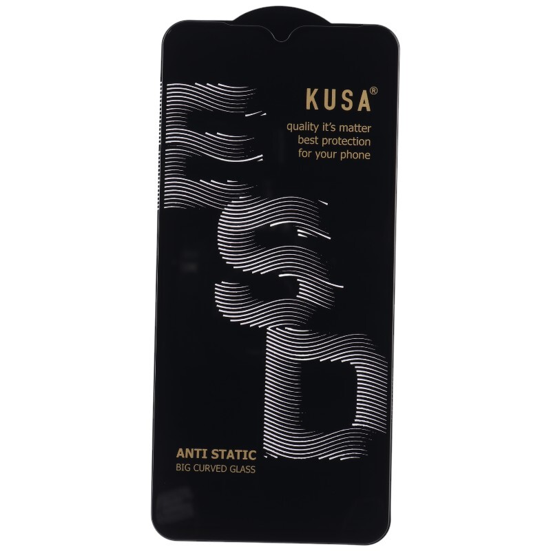 گلس آنتی استاتیک Kusa Big Curved شیائومی Redmi 9T / Poco M3