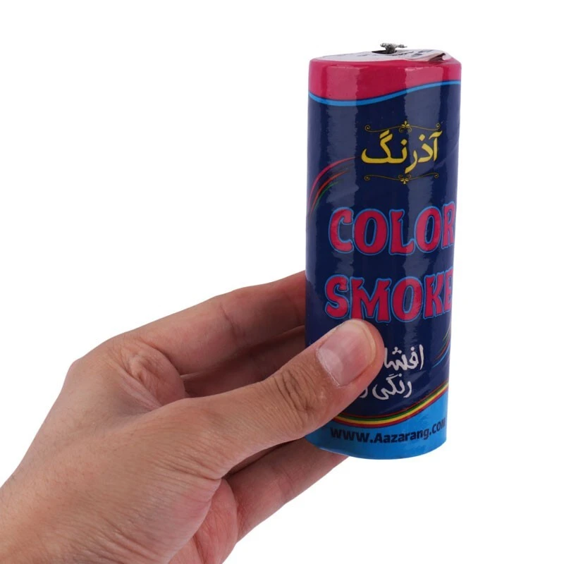 دود رنگی زمینی آذرنگ Color Smoke