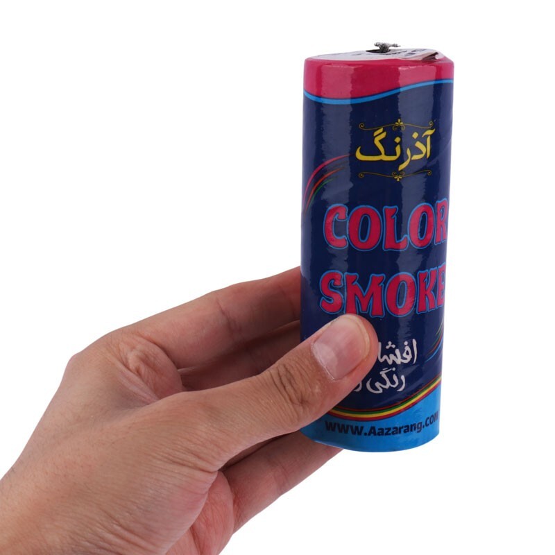 دود رنگی زمینی آذرنگ Color Smoke