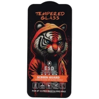 گلس آنتی استاتیک Tiger Tempered آیفون iPhone 14 Plus / 13 Pro Max / 12 Pro Max