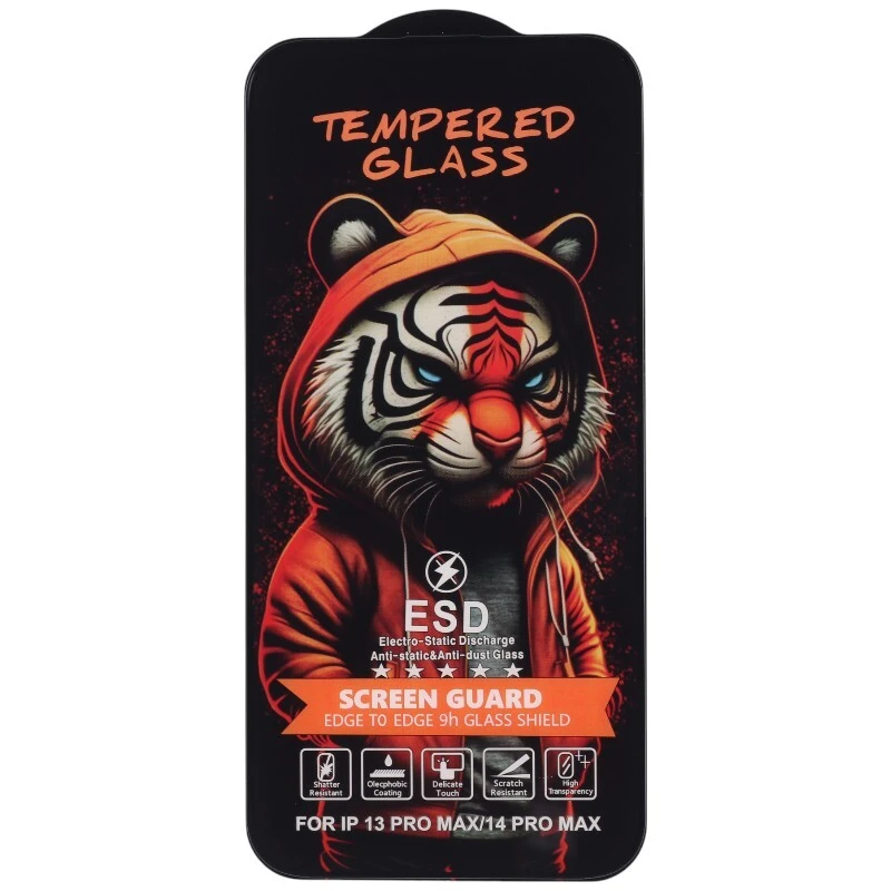 گلس آنتی استاتیک Tiger Tempered آیفون iPhone 14 Pro Max