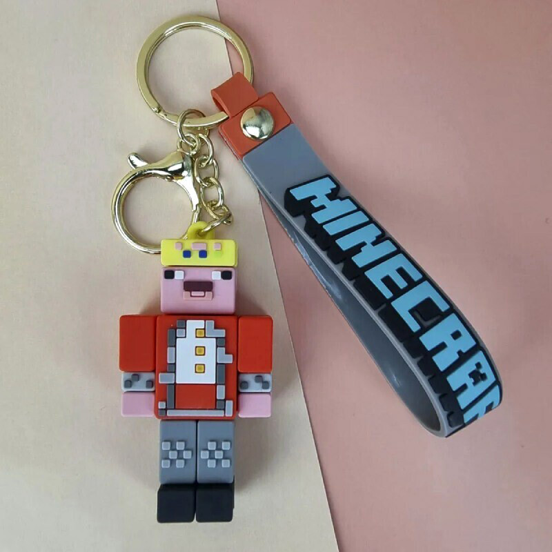 جاکلیدی سیلیکونی طرح Technoblade Mincraft