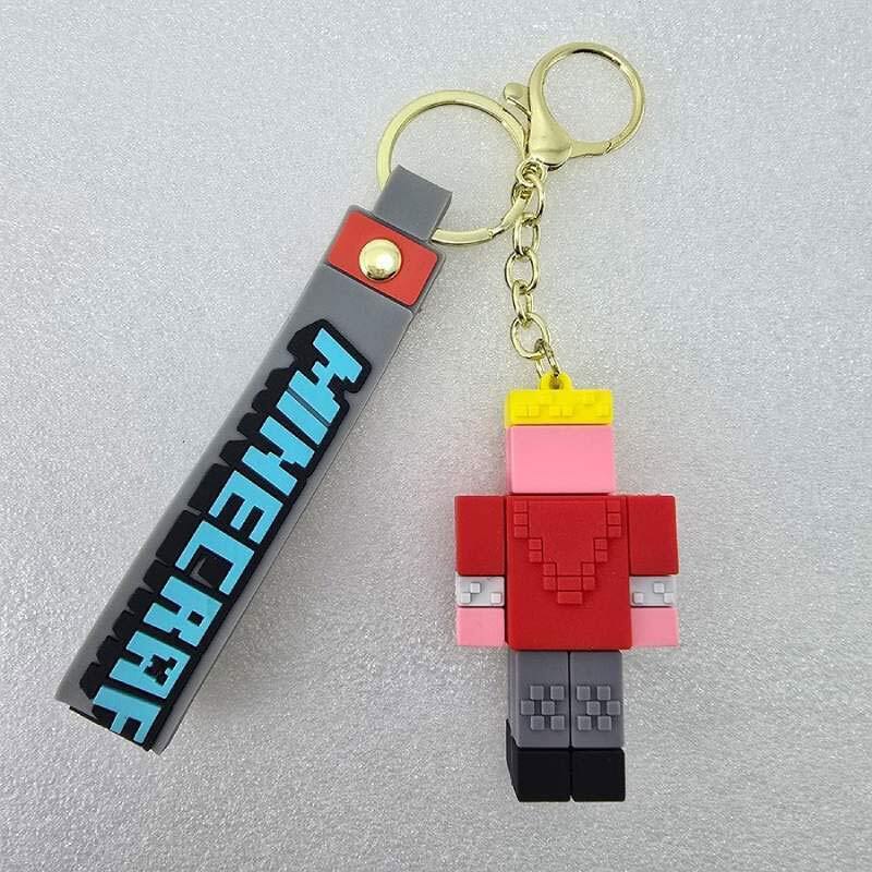 جاکلیدی سیلیکونی طرح Technoblade Mincraft