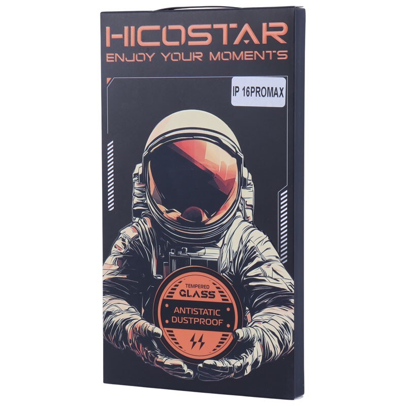 گلس آنتی استاتیک Hicostar Tempered آیفون iPhone 16 Pro Max