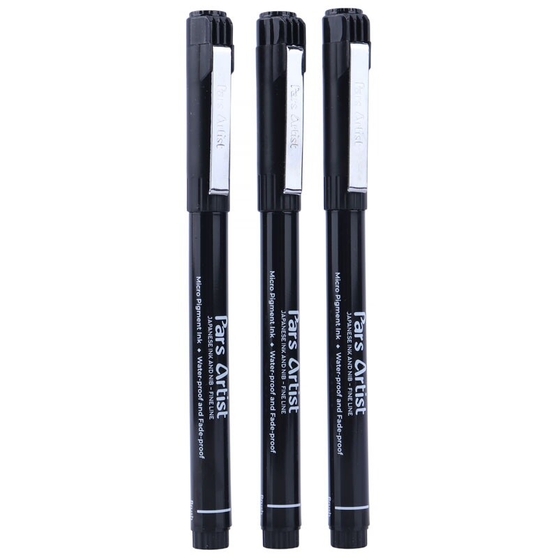 قلم پارس آرتیست Brush بسته 12 عددی