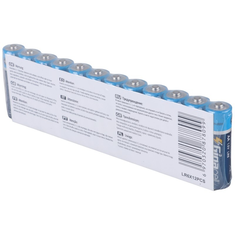 پک 2+10 باتری قلمی Gigacell Premium Alkaline LR6 1.5V AA