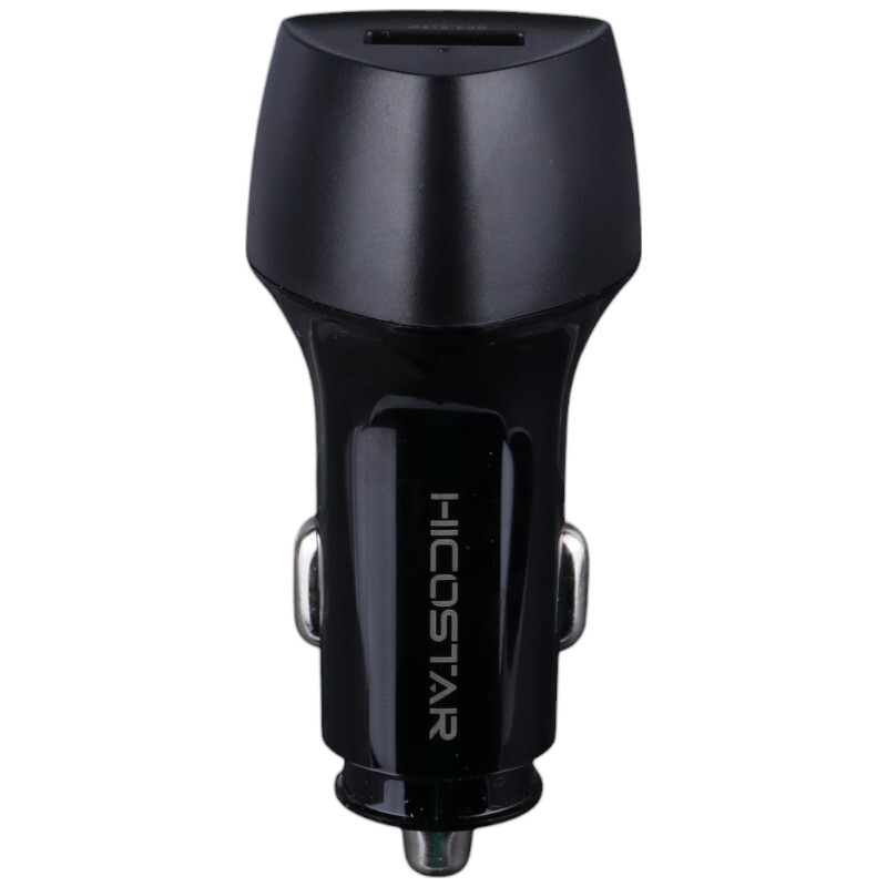 شارژر فندکی فست شارژ Hicostar HS-CC12 3A QC3.0 PD 18W