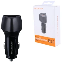 شارژر فندکی فست شارژ Hicostar HS-CC12 3A QC3.0 PD 18W